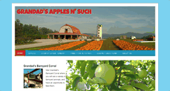Desktop Screenshot of grandadsapples.com